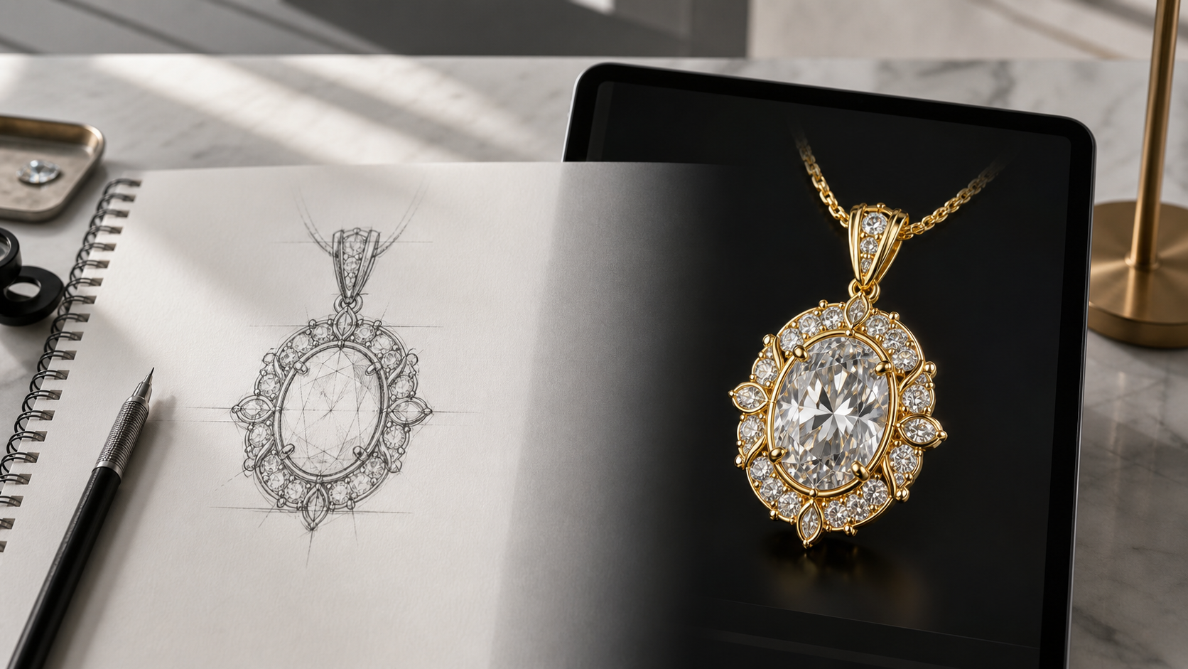 Why Sketch-to-Render AI Is Becoming the Fastest Way to Sell a Jewelry Idea